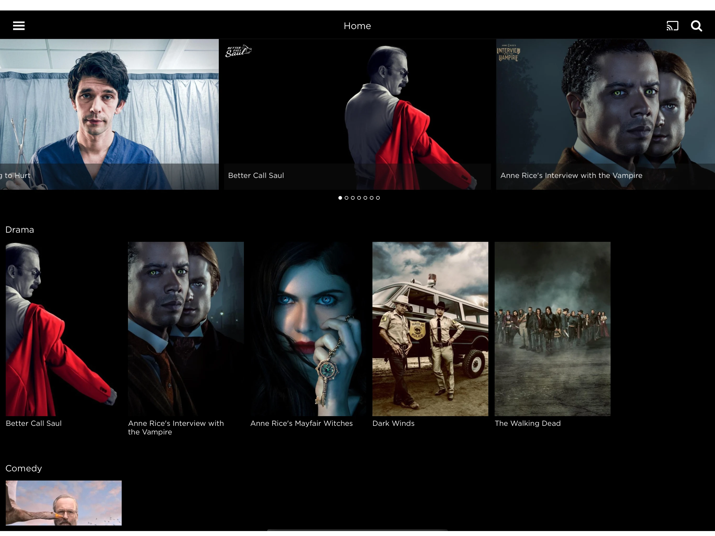 AMC FYC screenshot