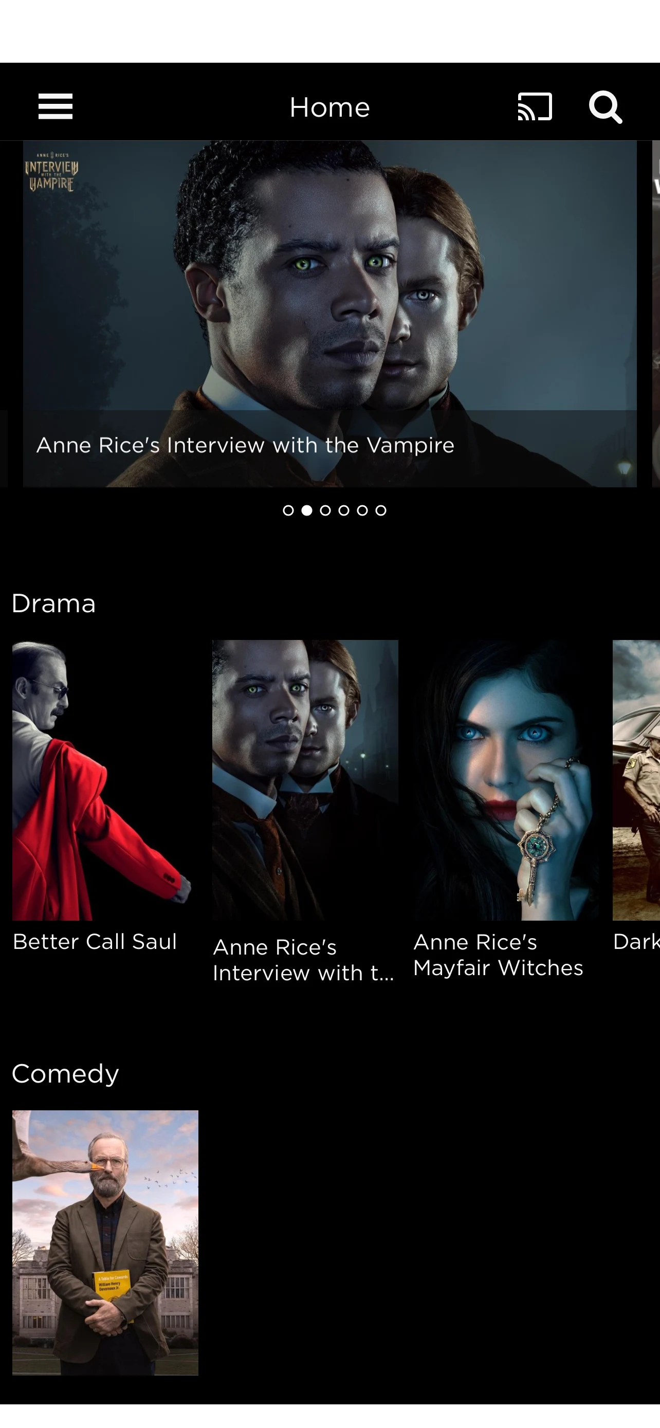 AMC FYC screenshot